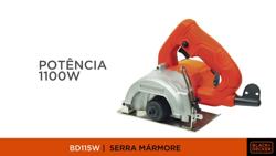 Video Serra Mármore 4-1/2" (115mm) 1.100W, 127V